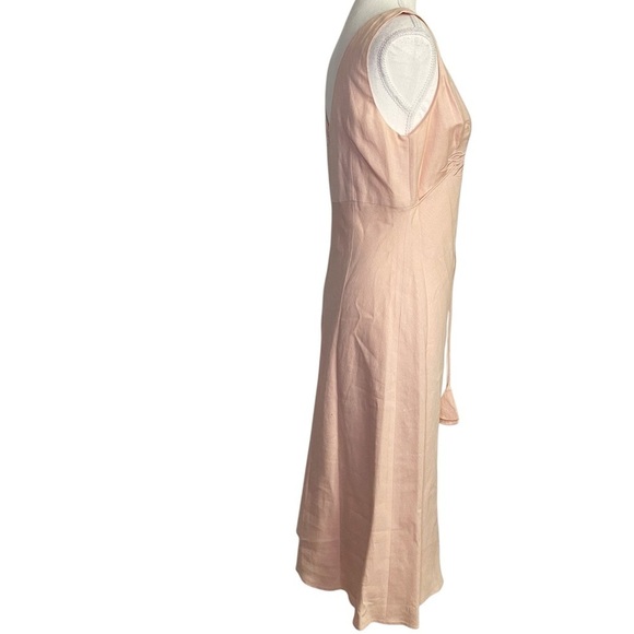Adrianna Papell Blush Sleeveless Midi Dress - Picture 3 of 15